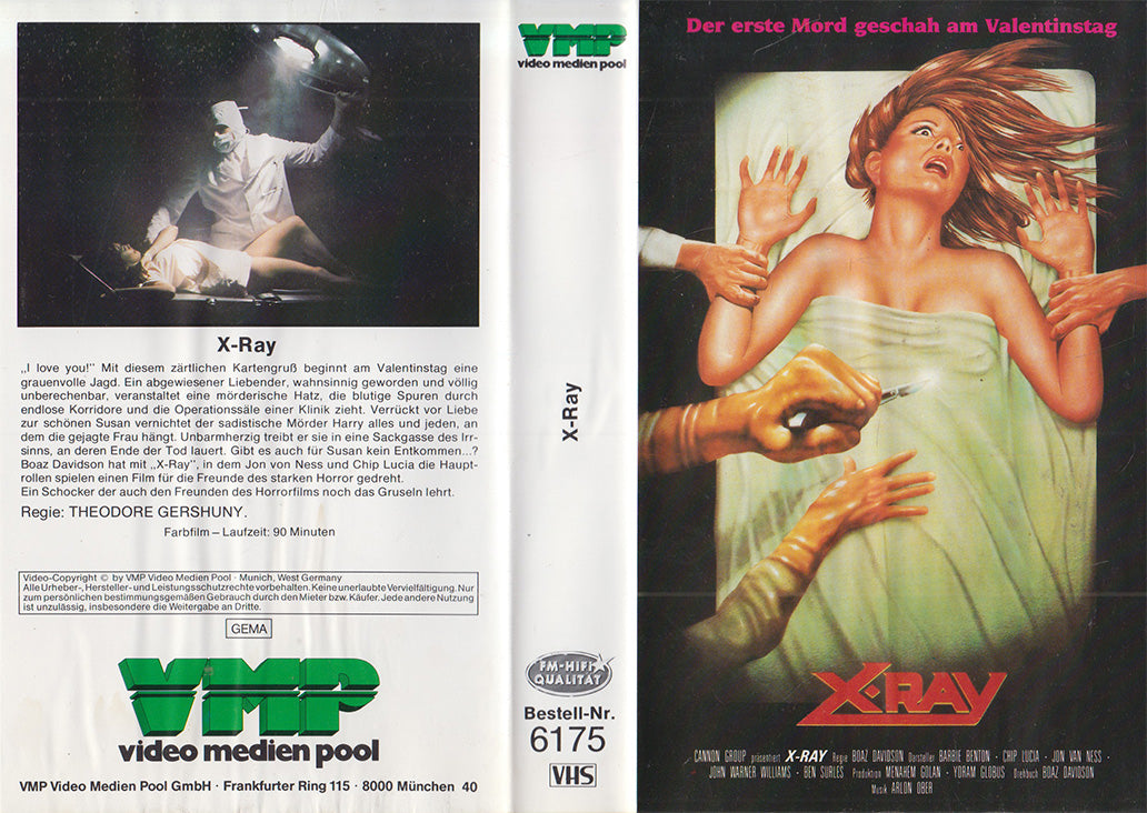 X-Ray - Le premier meurtre a eu lieu le jour de la Saint-Valentin (VHS - DE)