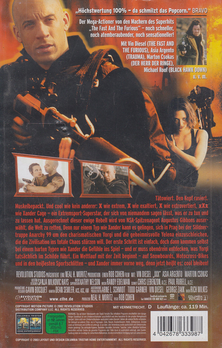 xXx - Triple X (VHS - 2003 - DE)