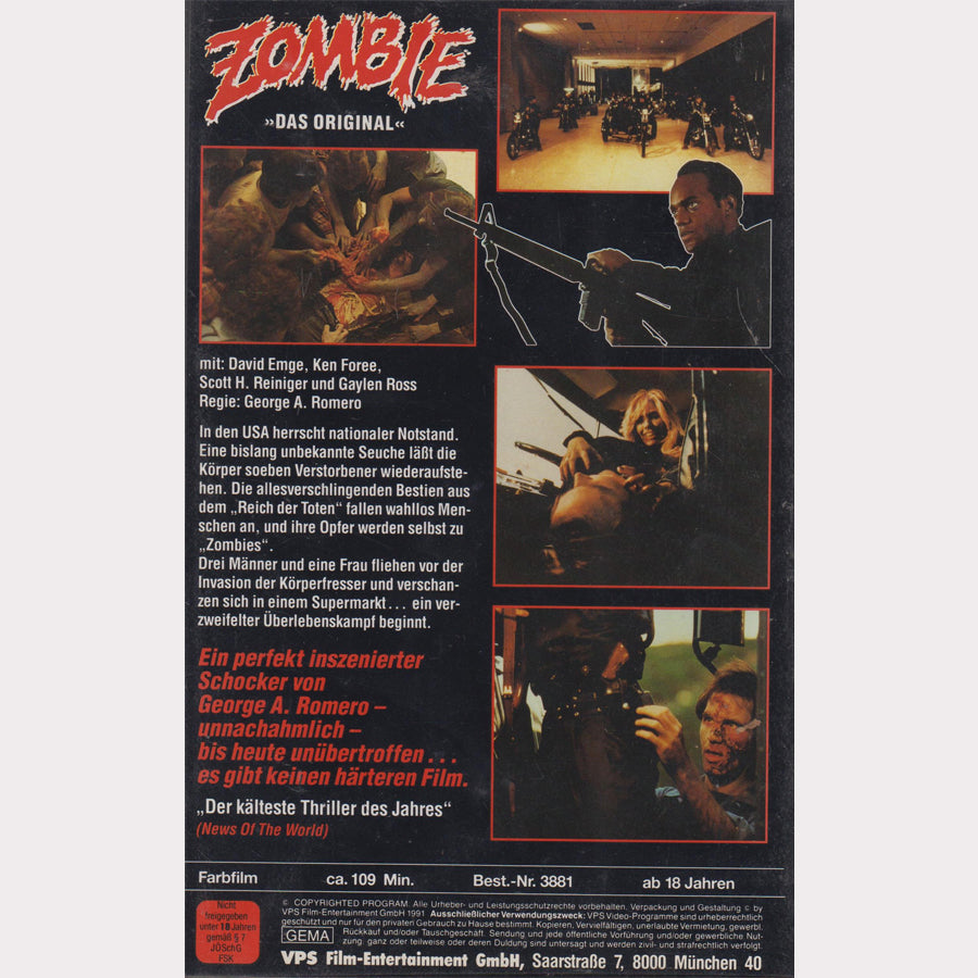 Zombie (VHS - 1991 - DE)