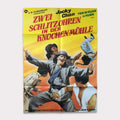 Zwei Schlitzohren in der Knochenmühle | DIN A1 Filmplakat