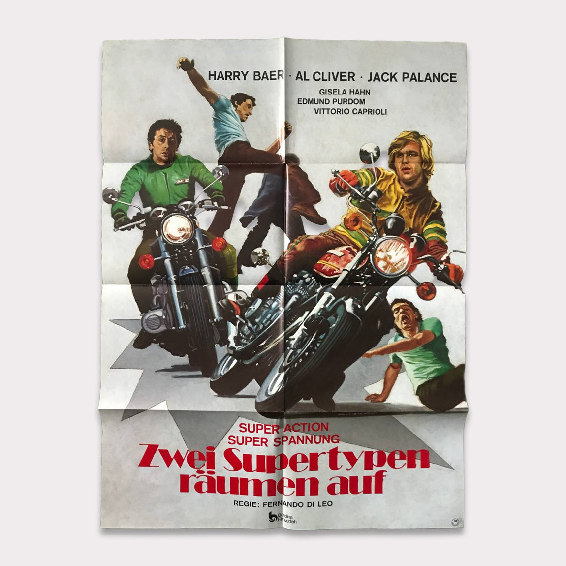 Zwei Supertypen räumen auf | DIN A1 Filmplakat