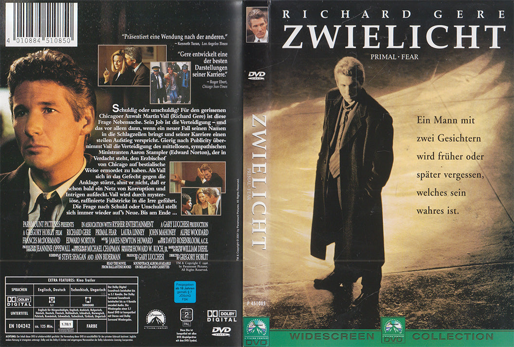 Crépuscule (DVD - 2001 - DE)